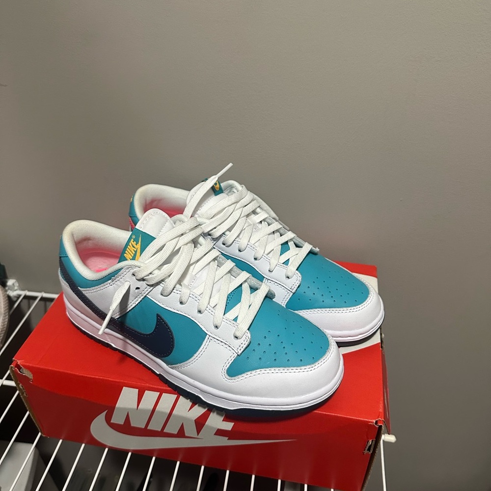 Nike dunk low "Dusty Cactus/Thunder Blue" Unisex shoe